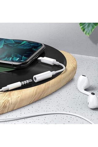 Apple Uyumlu iPhone 7 8 X 11 12 13 14 Lightning To 3.5mm Aux Jack Kulaklık Çevirici Bluetooth Gerektirmez