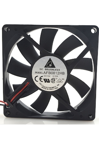 Delta Afb0812hb ,80x15mm 12vdc 33-cfm 2-kablo Fan