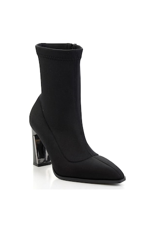 Bambi Siyah Kadın Bot & Bootie K02565070817 Siyah