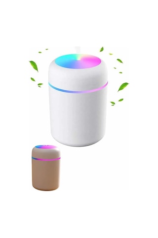 Northcity Led Işıklı Mini Nemlendirici - Aromaterapi, Oda Kokusu Ve Usb Bağlantılı Nemlendirici