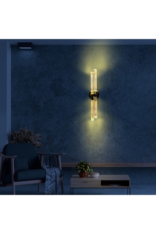 Bh Bubblelight Dubble Şık Ve Zarif Modern Led Duvar Aplik Gümüş Rgb Elektrikli Kumandalı Gümüş