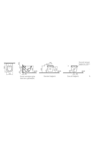 VitrA S50 Asma Klozet + VitrA Yavaş Kapanan Kapak