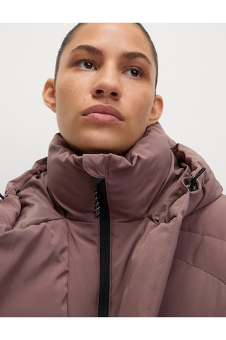 Marks & Spencer Stormwear Kapüşonlu Kısa Puffer Ceket Kahverengi