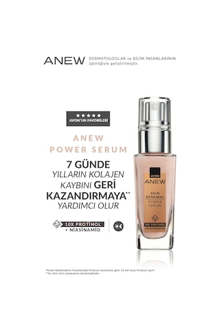 Anew Skin Renewal Power Serum 30 Ml. Üçlü Paket