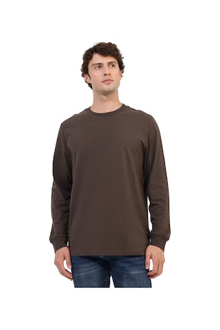 Kinetix Uzun Kol T-shirt Erkek Kahverengi Mb 14yukol