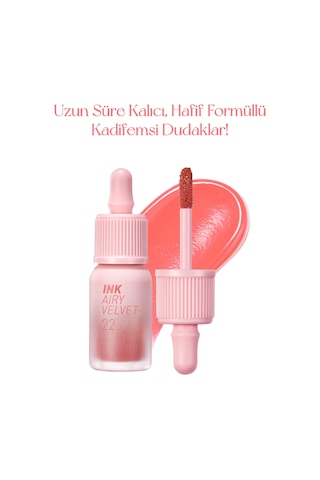 Perıpera Ink Airy Velvet 22 Center Peach 22