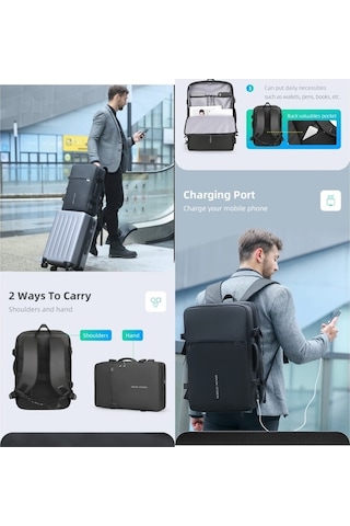 Mark Ryden Pathrato Mr8057 Usb Şarj Portlu Genişletilebilir Siyah