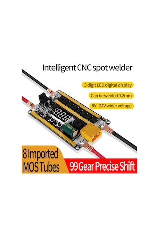 Hallow 99 Dişliler Güç Ayarlanabilir Mini Noktalar Punta Kaynak Makinesi Seti E22865-1