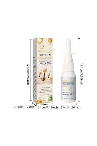 West&month Saç Pürüzsüzleştirici Öz Sprey Nemlendirici Saç Köklerini Beyaz