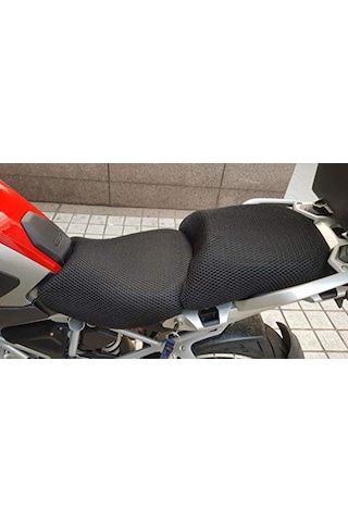 3D Çift Katlı File Tüm Motorlar İçin Motosiklet Sele Kılıfı 6 MM - 518893204