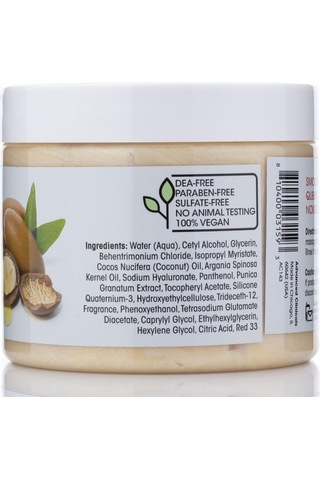 Advanced Clinicals Argan Yağı Kabarma Önleyici Onarıcı Saç Maskesi 340 G