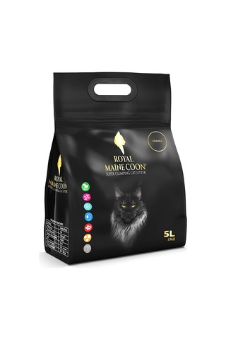 Royal Maine Coon Portakal Kokulu Perlit Kedi Kumu 5 L