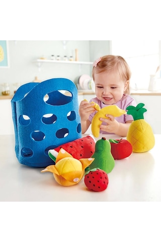 Hape Toddler Oyuncak Meyve ve Kovası