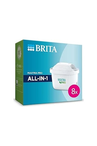 BRITA Maxtra Pro All-In-1 Yedek Su Arıtma Filtresi 8'li