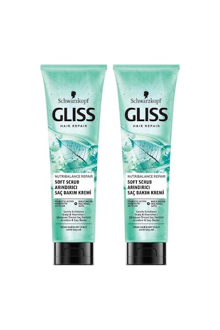 Gliss Nutribalance Repair Arındırıcı Saç Bakım Kremi 150 ML x 2 A