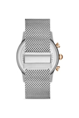 Ferro Gümüş Hasır Kordon Erkek Kol Saati Fm11039c-e3 Rose Gold - Gümüş