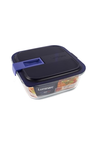Luminarc Kare Cam Saklama Kabı 122 Cl 18x18x7 CM