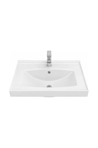 Creavit TF165.00 Dolap Uyumlu Düz Lavabo Beyaz 65 CM