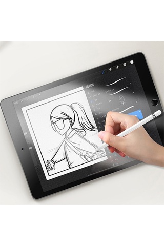 Ally Apple Uyumlu iPad Air 2020 10.9 Film Darbe Emici Pet Nano Ekran Koruyucu