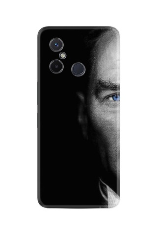 Xiaomi Redmi 12c Kılıf Resimli Desenli Baskılı Silikon Atatürk Portre 3 1331