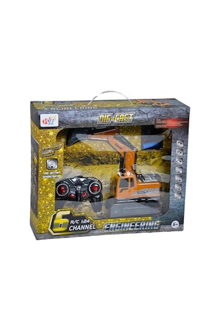 Wll Uzaktan Kumandalı 1:24 Ölçekli Paletli Kepçe 680a2 Çok Renkli