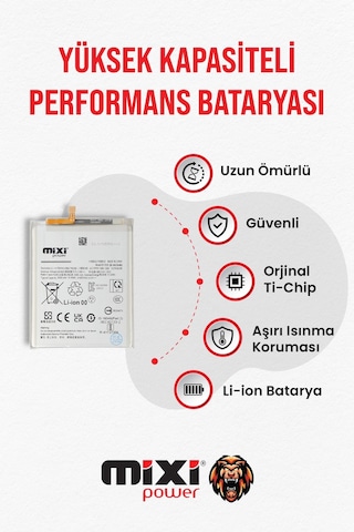 Samsung A25 / A35 / A55 Uyumlu Tam Kapasite Batarya 1 Yıl