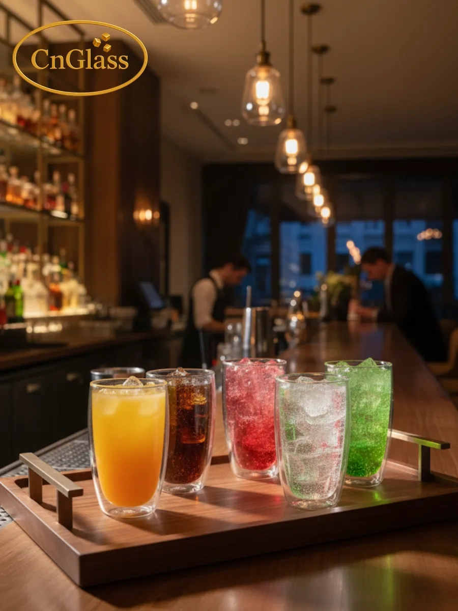 Cnglass Latte Ve Çay İçin 400 Ml 2 Adet Kapaklı Bardak 22019689 Beyaz