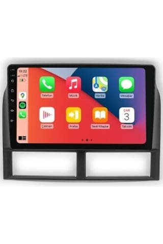 Jeep Cherokee 1998-2005 4gb Ram 64gb Hafıza 8 Çekirdek Carplay Kamera Android Multimedya 9"