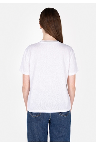 Colins Regular Fit Yuvarlak Yaka Düz Kadın Beyaz Kısa Kol Tişört Cl1073957 Q1.v1 Wht Beyaz
