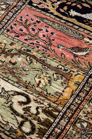 Anatolia El Dokuma Halısı - Yastık Boy - Doğal Yün, Geleneksel Motifler - Leh42875044 Çok Renkli