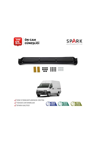 Fiat Ducato 1994-2006 Yıl Aralığı Uyumlu Ön Cam Güneşliği