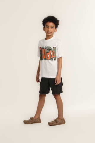 Jack Lions Erkek Çocuk Nba Baskılı Tshirt KREM