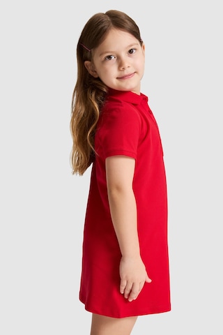 U.S. Polo Assn. Kız Çocuk Kırmızı Elbise Örme 50325597-vr171 Basıc Kırmızı