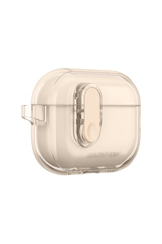 Airpods Pro 2 Kılıf Amazingthing Magnetik Kilit Tasarımlı Minimal Serisi Kılıf Desert Titanyum