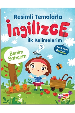 Resimli Temalarla Ingilizce Ilk Kelimelerim 3 - Benim Bahçem 498028808
