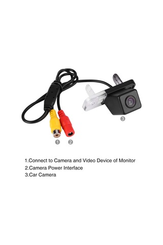 Reedark Mercedes C/e/cls W211/w219/e230 İçin 170 Derece Geniş Açı Ccd Geri Görüş Kamerası - Gece Görüşü, Su Geçirmez, Hd Görüntü