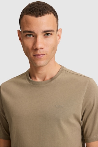 U.S. Polo Assn. U.s. Polo Assn. Erkek Haki Tişört Basic 50327022-vr027