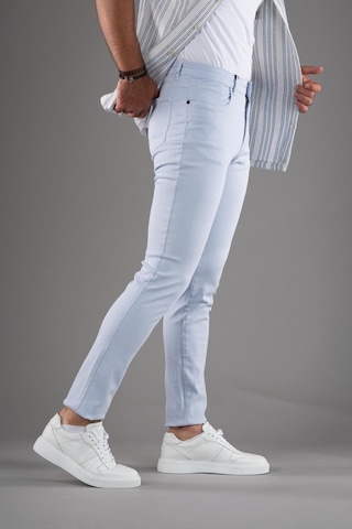 Regular Fit Likralı Pamuklu Erkek Kot Pantolon