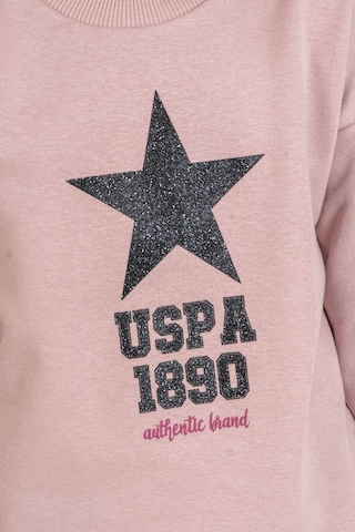 U.S. Polo Assn. Kız Çocuk Baskılı Pembe Uzun Kol Eşofman Takımı Us2719-c-v2 Us2719-c-v2