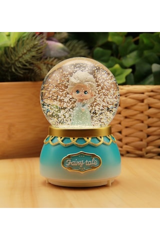 Disneyland Peri Masalı Işıklı Ve Müzikli Kar Küresi Büyük Boy