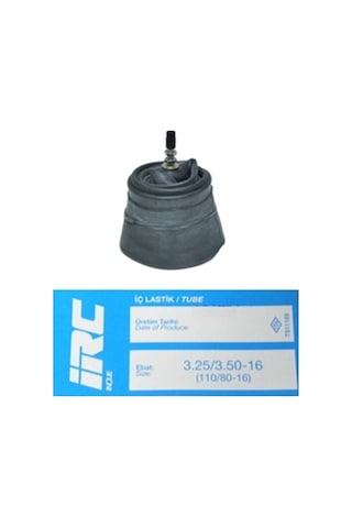 Irc 3.25/3.50-16 İç Lastik Dik Sibop