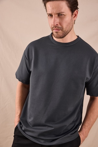 Tonny Black Rahat Kalıp Oversize Kesim T-shirt Erkek Füme T-shirt Tbtshrt020