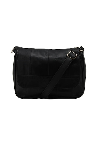 Çanta Sepetim Orta Boy Parça Deri Bayan Çanta Pd124-Siyah