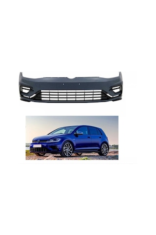 VW Golf 7.5 R Ön Tampon, R ÖN BODYKİT FULL SET + PANJUR, 2018 202
