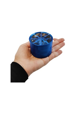 Mavi Renk 63 MM Grinder Alloy Herbal Öğütücüsü Parçalayıcı  Pt55