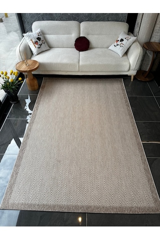 Sisal Halı Salon, Oturma, Yatak Odası Halısı 160x230 Desen Kodu 79271-070 Bej