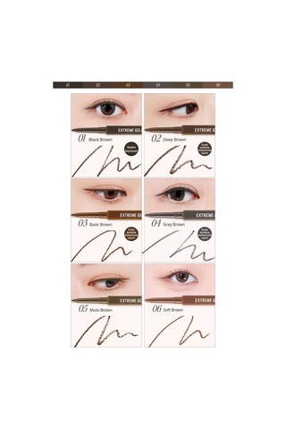 Clio Extreme Gelpresso Pencil Liner 01 Black Brown