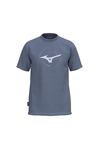 Mizuno Athletic Rb Erkek Tişört Koyu Gri Çok Renkli