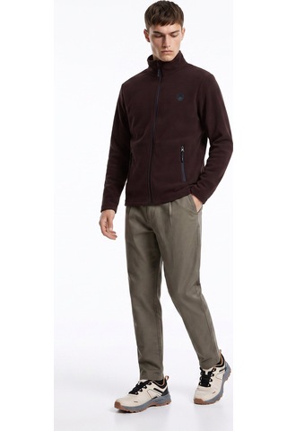 Discovery Expedition D5wm-swt3301 Kahverengi Erkek Polar Sweatshırt Koyu Kahve