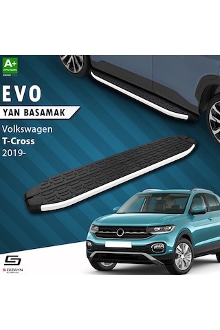 Vw T-cross Evo Aluminyum Yan Basamak 173 Cm 2019-2023 A+ Kalite